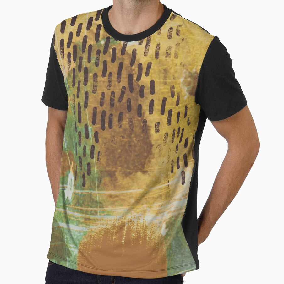 Abstract pattern earthy tones by onemoremask