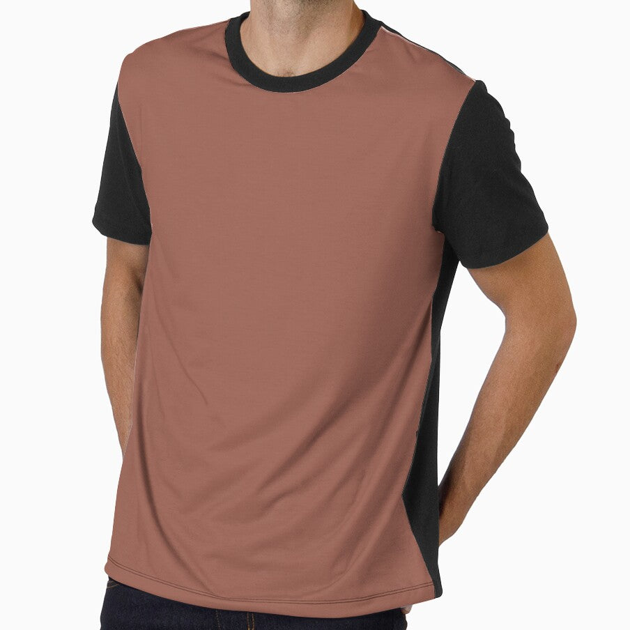 “Chocolate Ice Cream Colour “ | Plain Colour Range by LiseHoltArt Unisex , , , Long Sleeve Tee