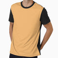“Dusty Dark Yellow” | Plain Colour Range by LiseHoltArt Unisex , , , Long Sleeve Tee