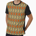 Vinka, Retro Style Color Wave Pattern by BesanoStyle