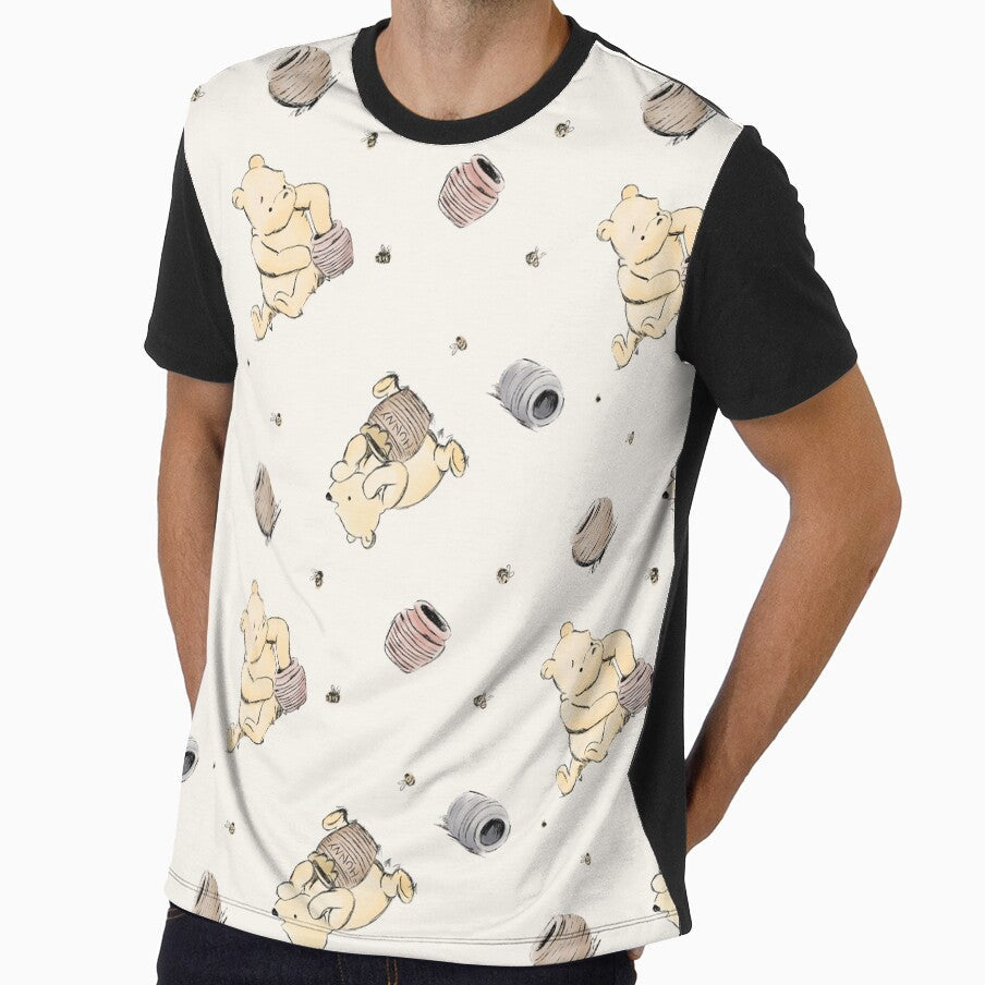 Vintage pooh by endymoon Unisex , , , Long Sleeve Tee