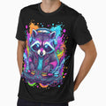 DJ Raccoon by RH Design Lab Unisex , , , Long Sleeve Tee