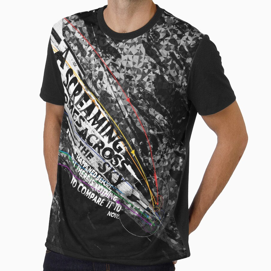 Gravity's Rainbow - A Screaming Comes Across the Sky by Shapes & Fragments Unisex , , , Long Sleeve Tee