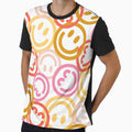 Smiley Face Overlapping Pattern by Farissa Designs