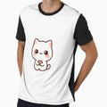 Cute Kawaii Cat with a Valentine's Heart by DolceLunaFinds