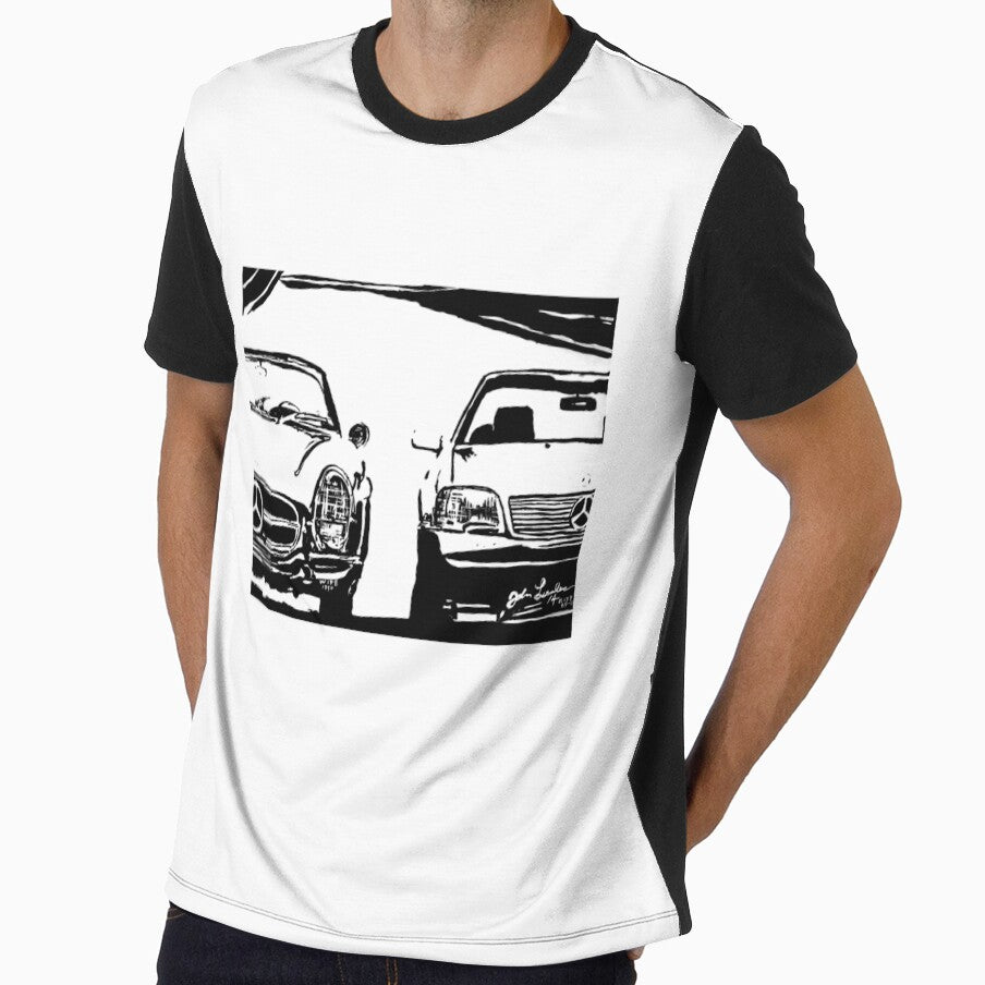 Old And New W198 R129 by ArtbyLeclerc Unisex , , , Long Sleeve Tee