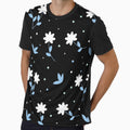 Cotton flower by snowshade Unisex , , , Long Sleeve Tee
