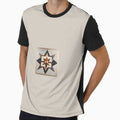 Sacred Geometric Star Mandala - Earth Tones Merkaba by Yogabyadeola