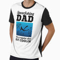 Spearfishing Underwater Fishing Dad Fathers day by TastefulTees Unisex , , , Long Sleeve Tee