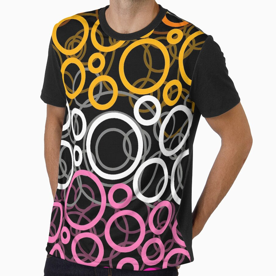 Abstract Overlapping Colorful Circles Pattern by MOBI-CASE