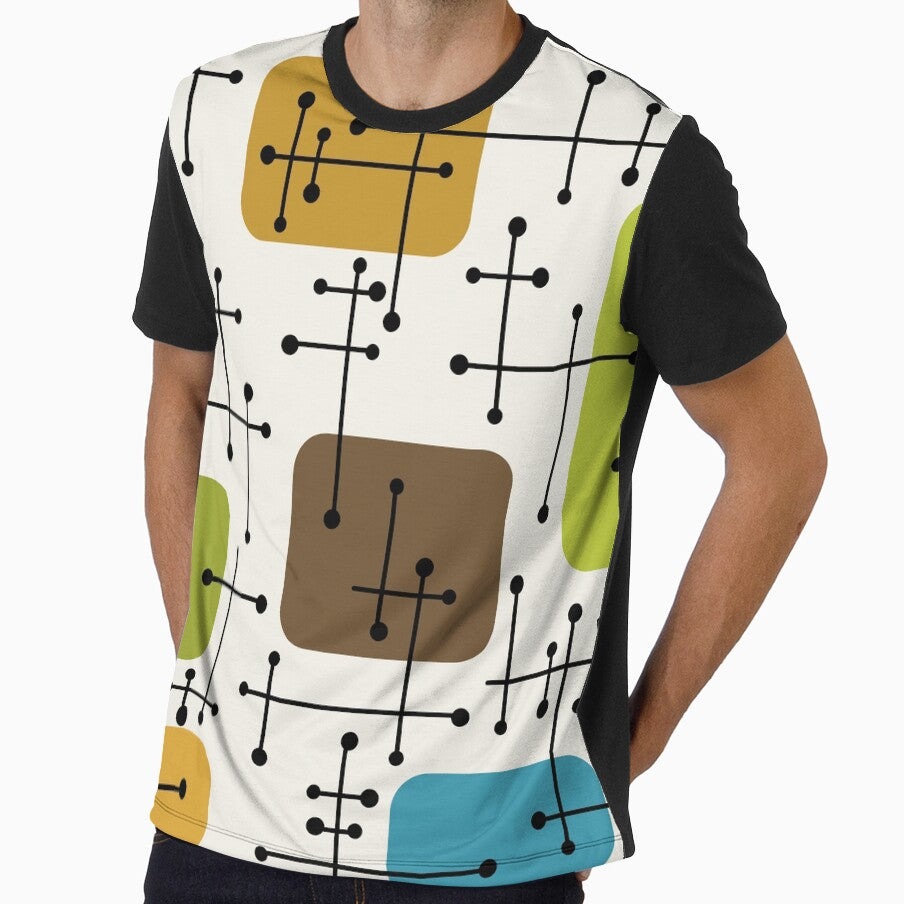 1950s Eames Era Art Crosshairs by thepixelgarden