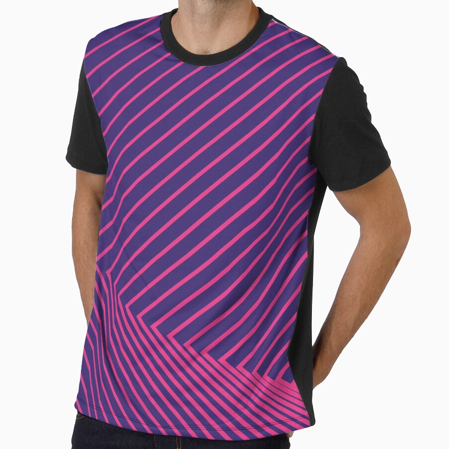 simple geometric line design by sweet6dreams Unisex , , , Long Sleeve Tee