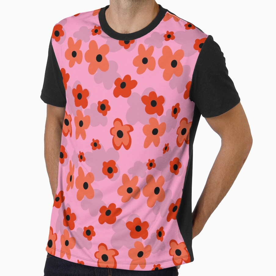 basic flowers by cemreyigitsahin Unisex , , , Long Sleeve Tee