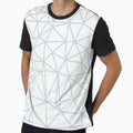 Modern Geometric Navy on White by Blue-Banana