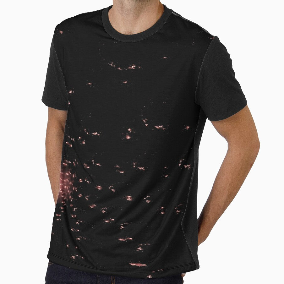 Mauve Spiral Nebula by coribeth Unisex , , , Long Sleeve Tee