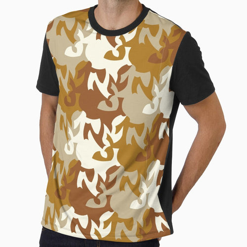 a geometric pattern of brown, white and beige color by Salahuddin190
