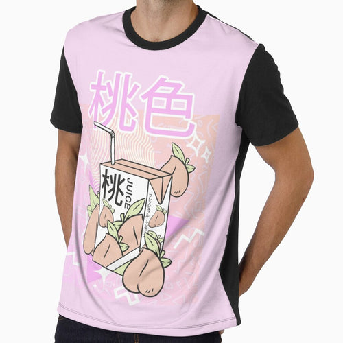 90s Kawaii Peach Juice Carton Drink by SoloTravelerSt