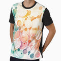 An Abstract Watercolor Painting of Pastel Circles - Boho Chic Patterns by GVRDesign
