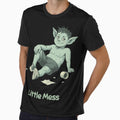 Little Mess Goblin Shirt – Minimal Funny Casual Vintage Style Tee by Mythic Ink Studio Unisex , , , Long Sleeve Tee