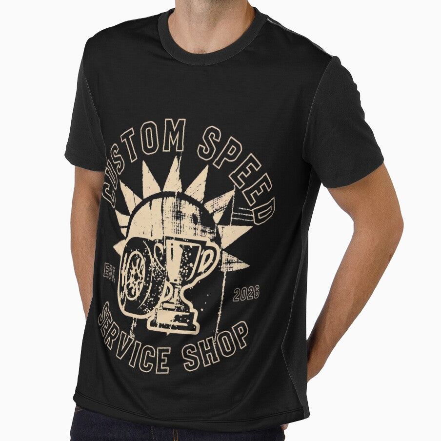 Custom Speed Shop by SignumShop Unisex , , , Long Sleeve Tee