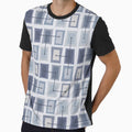 Wonky Doors Smaller Winter Blue Gray by thepixelgarden