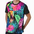 Drive You Mad Hibiscus Pattern by belokrinitski Unisex , , , Long Sleeve Tee