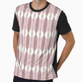 Neutral Boho Watercolor Pattern 4 Pink And Brown by QuestingPixel