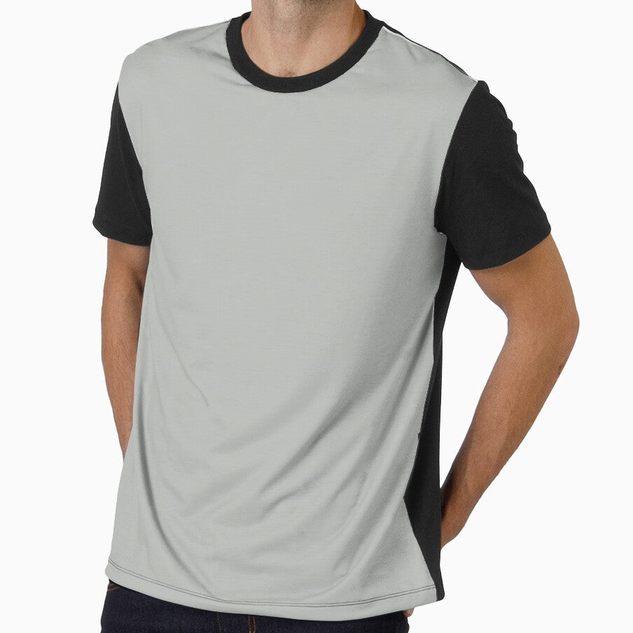 Plain grey by -ash-draws- Unisex , , , Long Sleeve Tee