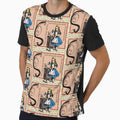 Alice in Wonderland and Through the Looking Glass Alphabet S by Samitha Edwards Unisex , , , Long Sleeve Tee
