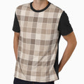 Neutral Earthy Tone Gingham Check Design by PatternTitan