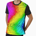 Retro Neon Bright Abstract by pugmom4
