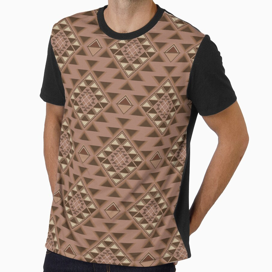 Neutral Mocha Design with Geometric Style by WanwisaChuenlom