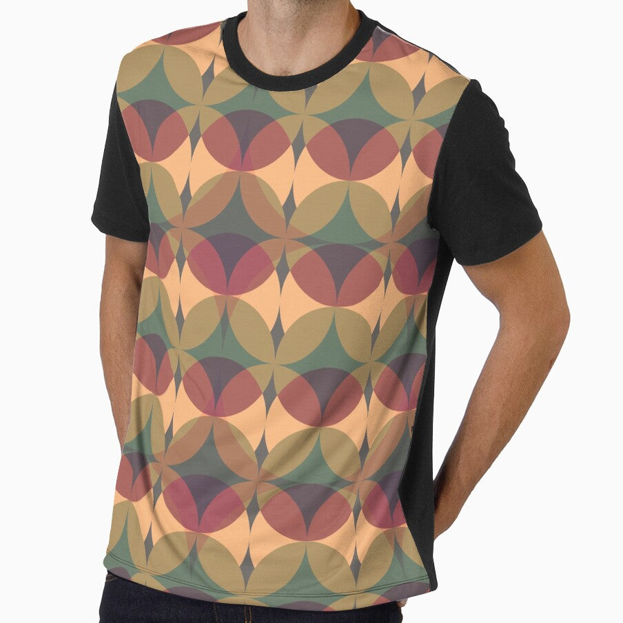 Mid Mod Circle Geometric by Stephanie McRae