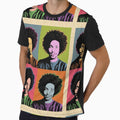 Custom Andy Warhol portrait by Nora Gad Unisex , , , Long Sleeve Tee