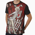 White Rabbit by Megan Mars Unisex , , , Long Sleeve Tee