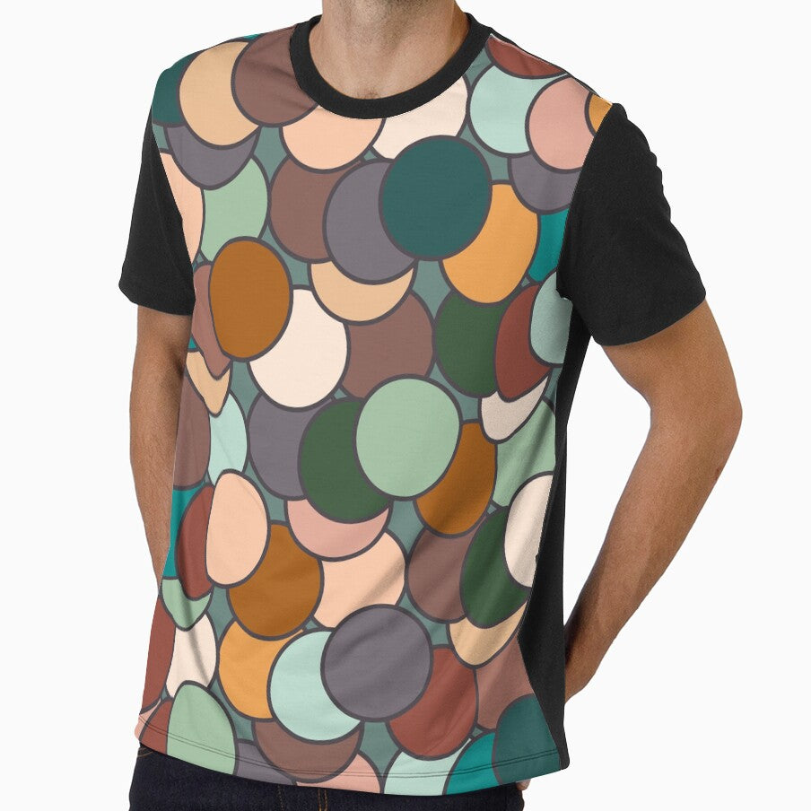 Earth Tone Overlapping Circles by KeeganCreations