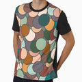 Earth Tone Overlapping Circles by KeeganCreations