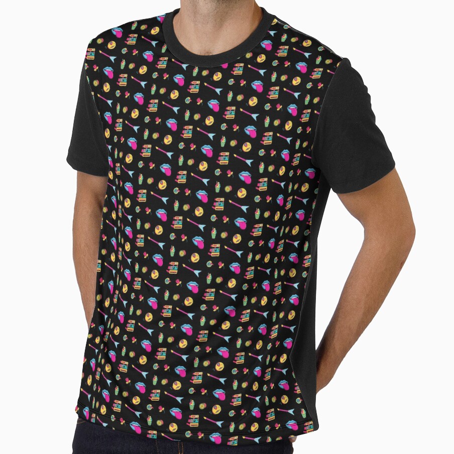 90's iconic items #Oldschool by MrJean Unisex , , , Long Sleeve Tee