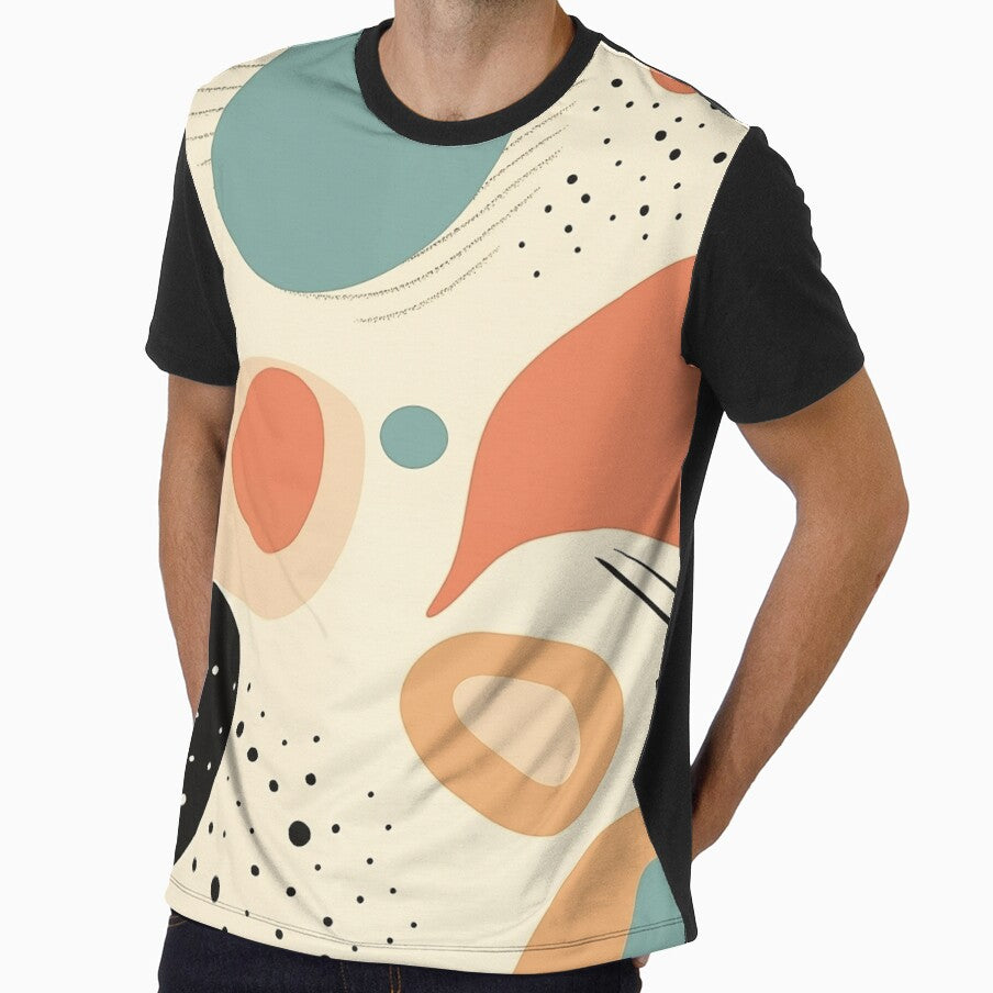 Abstract Organic Shapes by Szafranscy Art Studio