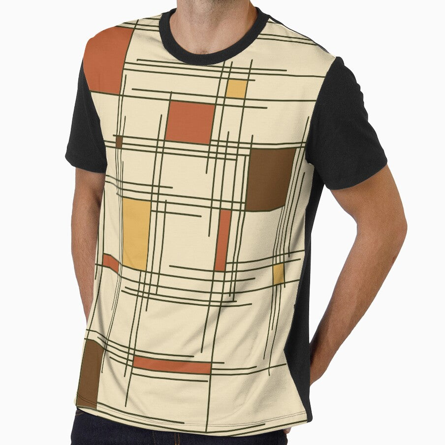 1940s Abstract Art Lines by thepixelgarden
