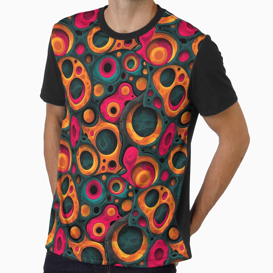 Abstract Design by FrostyFrisby Unisex , , , Long Sleeve Tee