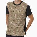 Earth-Tone Tribal Geometric Seamless Pattern by VaWalen