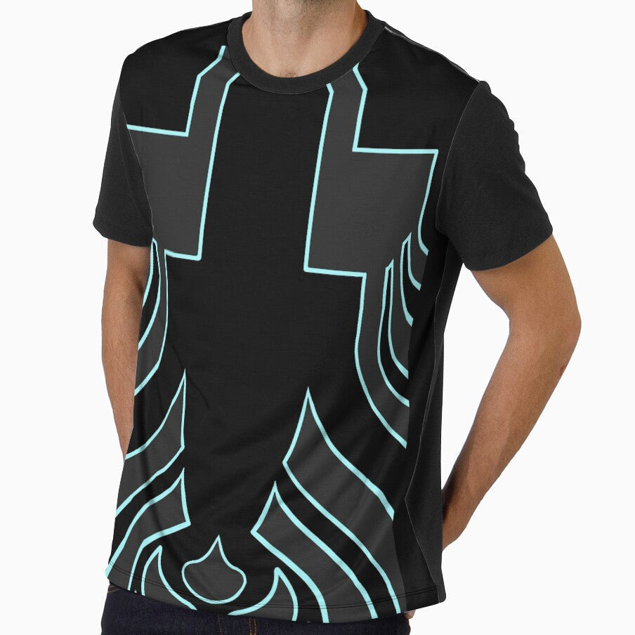 SMT Nocturne Demi-fiend (Hitoshura) by exitStrat Unisex , , , Long Sleeve Tee