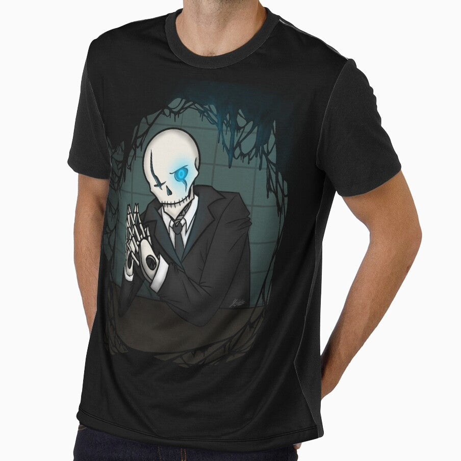 Dr. Gaster by Keyonne Unisex , , , Long Sleeve Tee