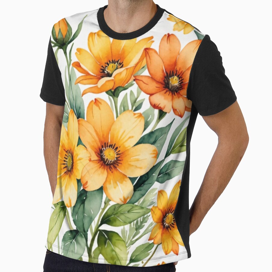 Flower by Supannee Sukton Unisex , , , Long Sleeve Tee