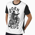 Born to ride by Simkone Unisex , , , Long Sleeve Tee
