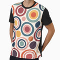 Mid Century Modern Concentric Circles - Retro Abstract Geometric Pattern by Far Out Goods