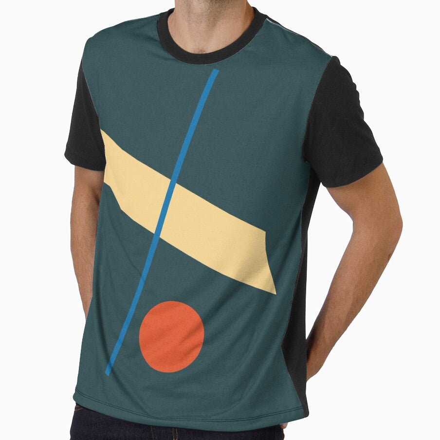 Green Contemporary Color Block Mid Century, Modern Minimalist by technicolorable_art