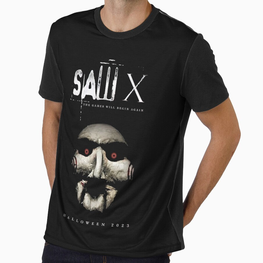 Saw X Halloween 2023 by gissellealto Unisex , , , Long Sleeve Tee