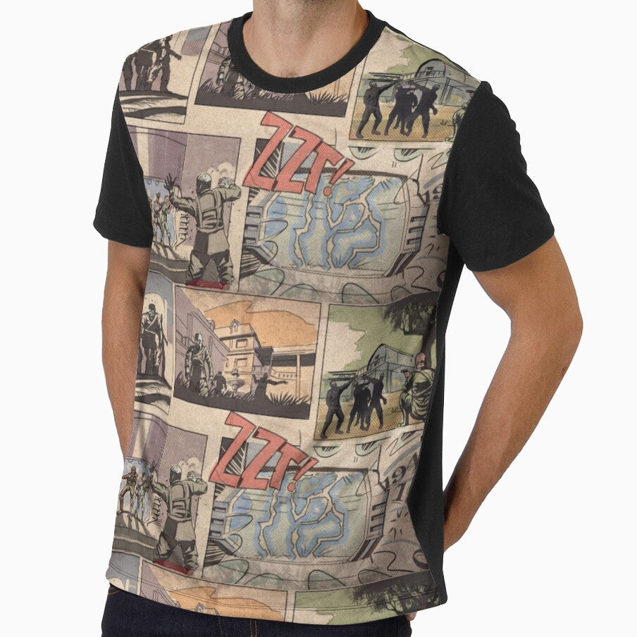 COD Zombies Kino Der Toten Loading Screen by MallcopMemoirs Unisex , , , Long Sleeve Tee